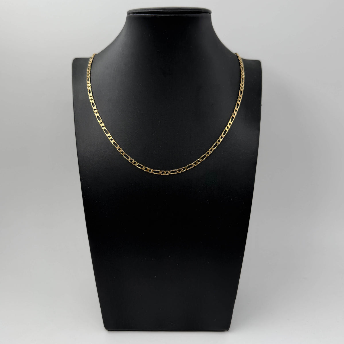 COLLANA ORO 18KT GIALLO stile 2+1 15.21 gr