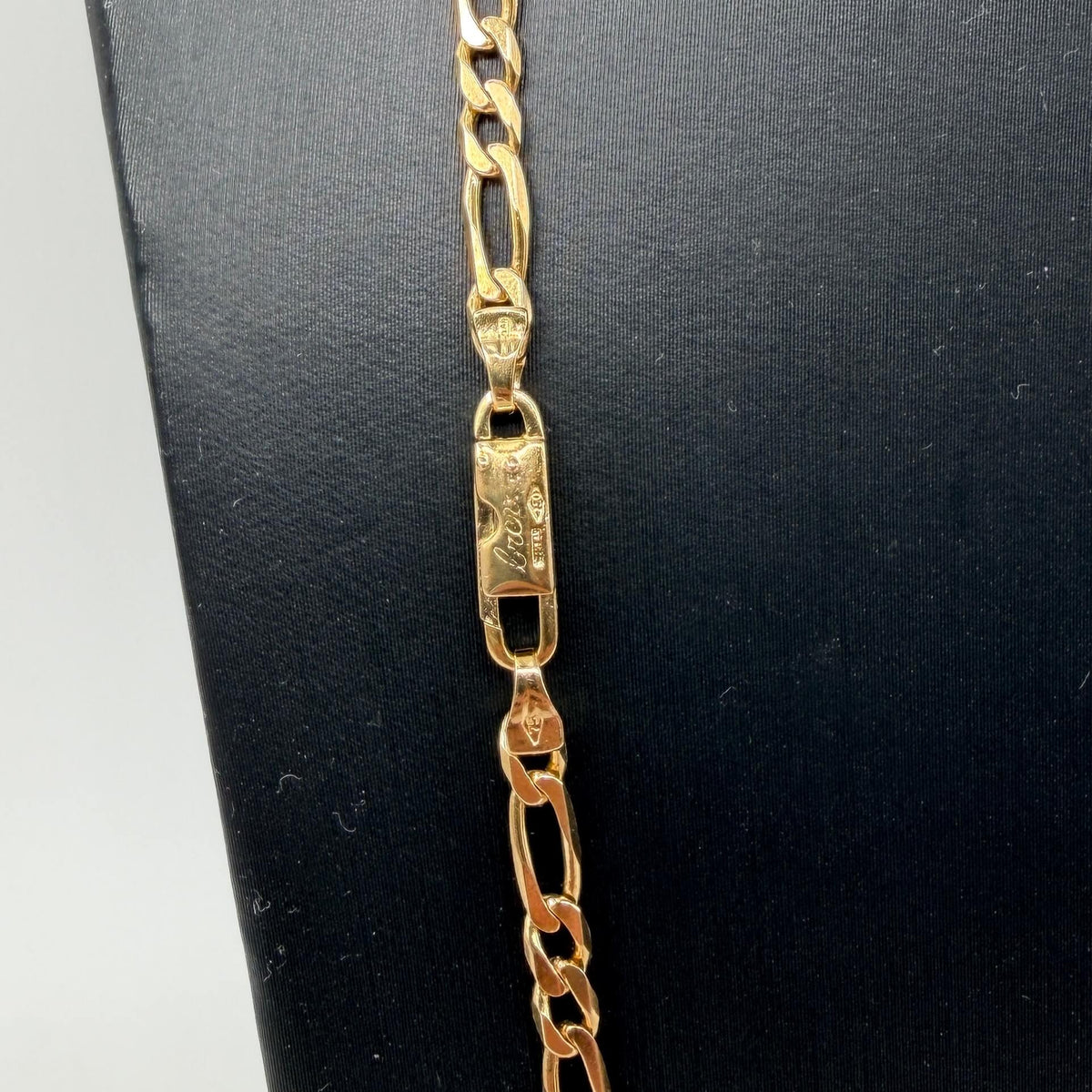 COLLANA ORO 18KT GIALLO stile 2+1 15.21 gr