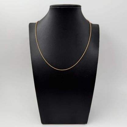 COLLANA ORO 18KT GIALLO Corda 4.83 gr
