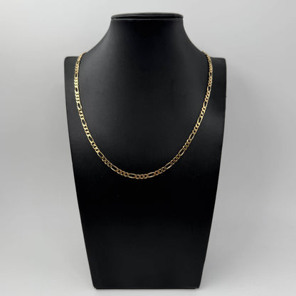 COLLANA ORO 18KT GIALLO Maglia 3+1 16.61 gr