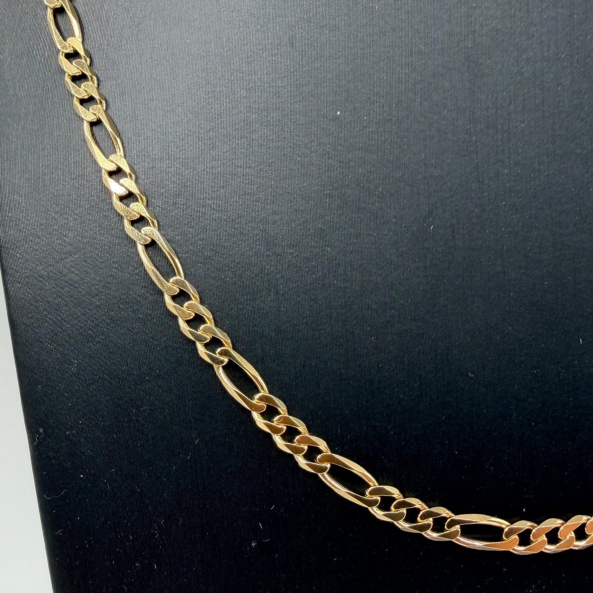 COLLANA ORO 18KT GIALLO Maglia 3+1 16.61 gr