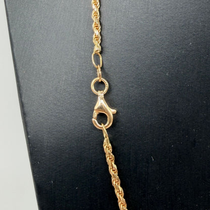 COLLANA ORO 18KT GIALLO Corda 8.14 gr