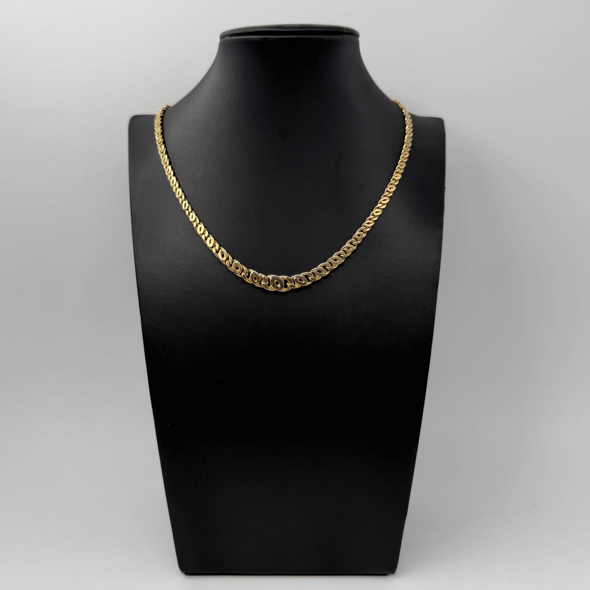 COLLANA ORO 18KT GIALLO Girocollo Degradè 32.80 gr