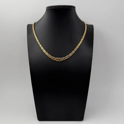 COLLANA ORO 18KT GIALLO Girocollo Degradè 32.80 gr