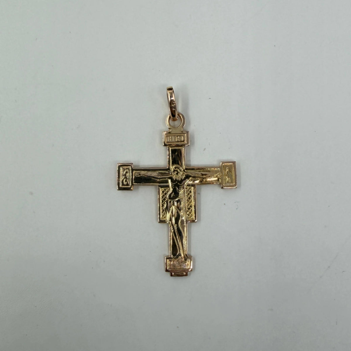 CIONDOLO ORO 18KT GIALLO croce 5.08 gr