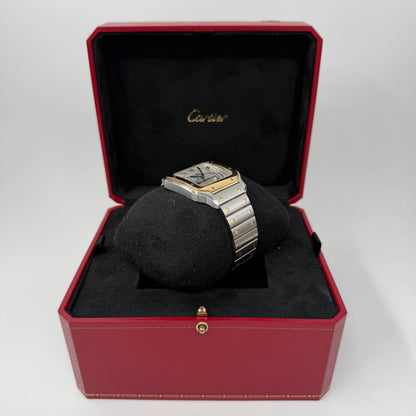 CARTIER SANTOS ACCIAIO ORO QUADRANTE BIANCO - 2024