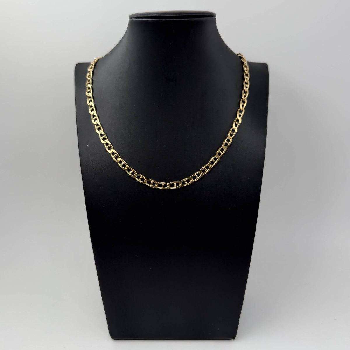 COLLANA ORO 18KT GIALLO Ovale Sbarrato 54.19 gr