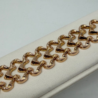 BRACCIALE ORO 18KT GIALLO Anni '80 23.50 gr