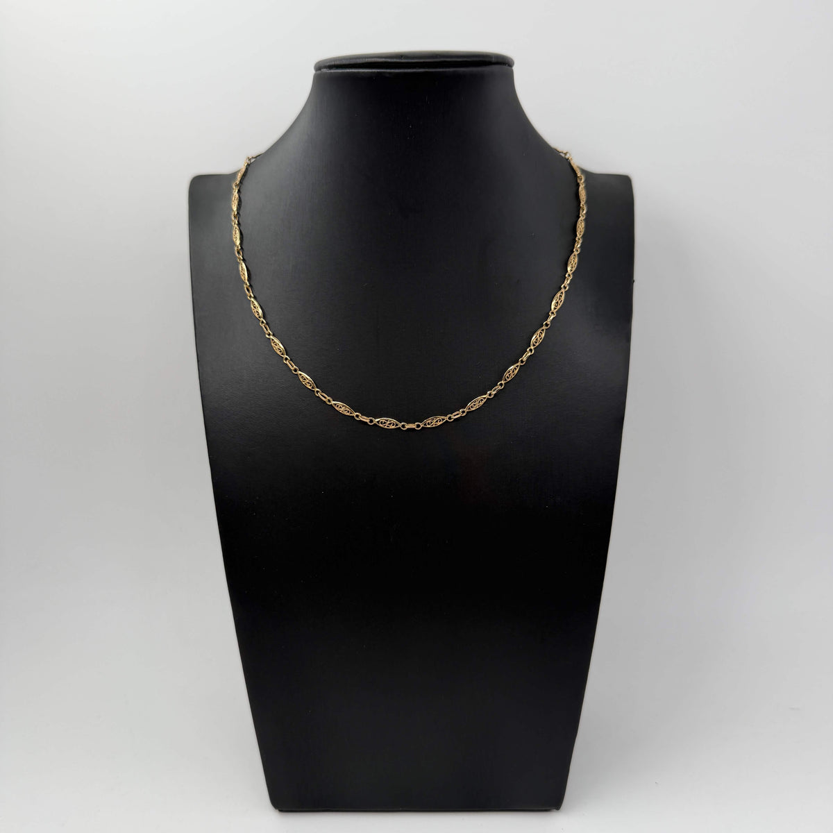 COLLANA ORO 18KT GIALLO Lavorazione Filigrana 6.35 gr
