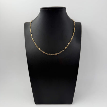 COLLANA ORO 18KT GIALLO Lavorazione Filigrana 6.35 gr