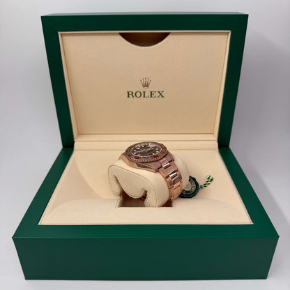 ROLEX GMT ROOTBEER ORO ROSA - 126715CHNR - FULL SET 2022