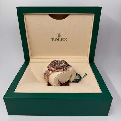 ROLEX GMT ROOTBEER ORO ROSA - 126715CHNR - FULL SET 2022