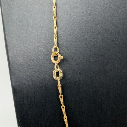 COLLANA ORO 18KT GIALLO Cilindri 4.18 gr