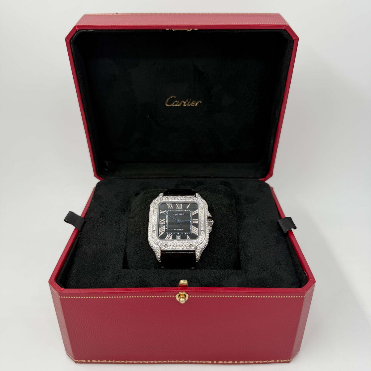 CARTIER SANTOS CUSTOM "BLACK" WSSA0018 2026