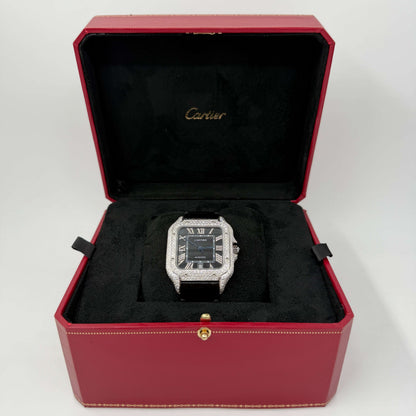 CARTIER SANTOS CUSTOM "BLACK" WSSA0018 2026