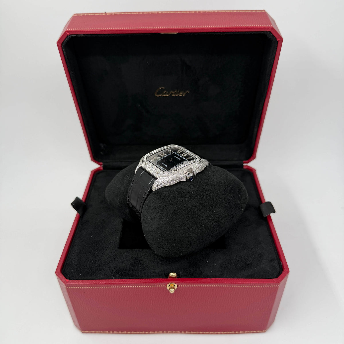 CARTIER SANTOS CUSTOM "BLACK" WSSA0018 2026