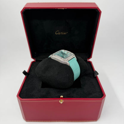 CARTIER SANTOS CUSTOM "LIGHT BLUE" WSSA0018 2026