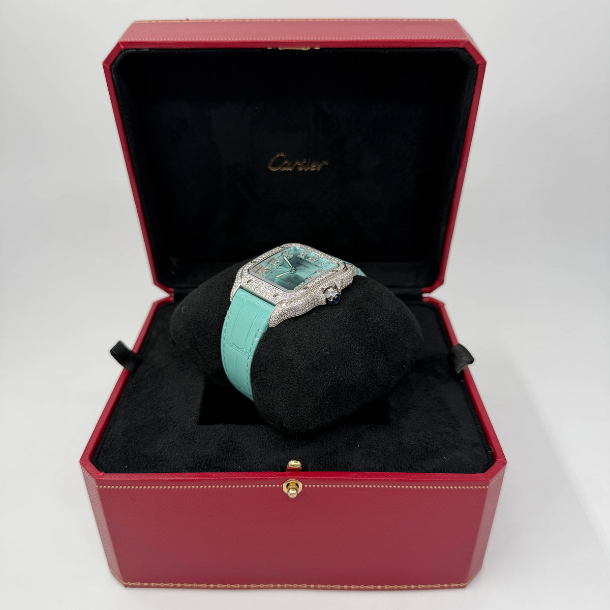 CARTIER SANTOS CUSTOM "LIGHT BLUE" WSSA0018 2026