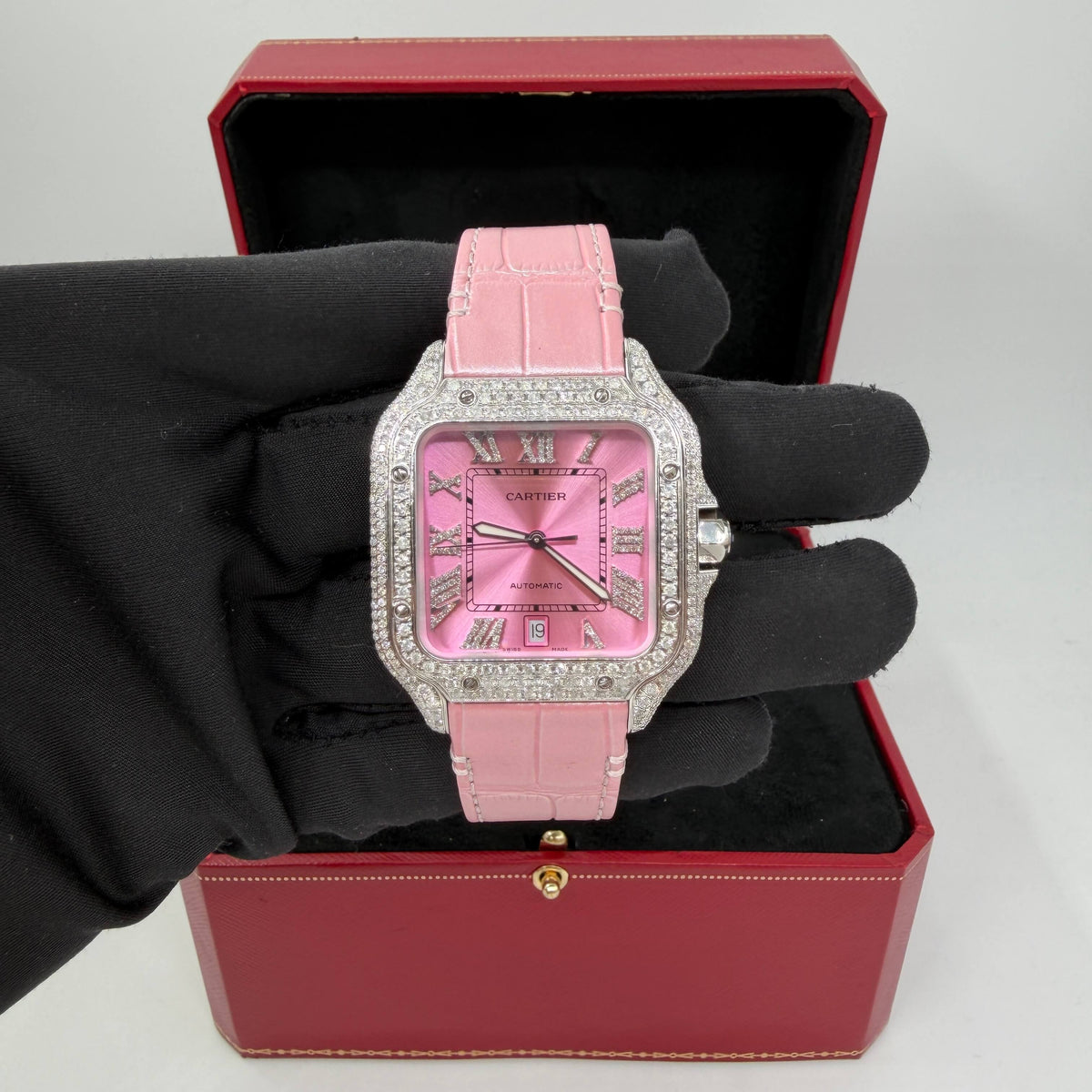 CARTIER SANTOS CUSTOM "PINK" WSSA0018 2026