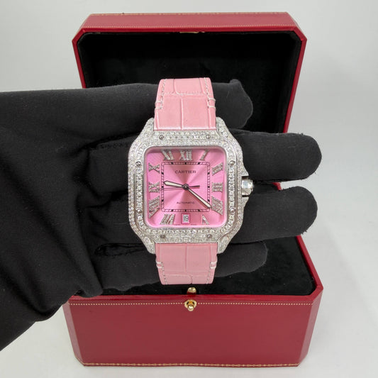 CARTIER SANTOS CUSTOM "PINK" WSSA0018 2026