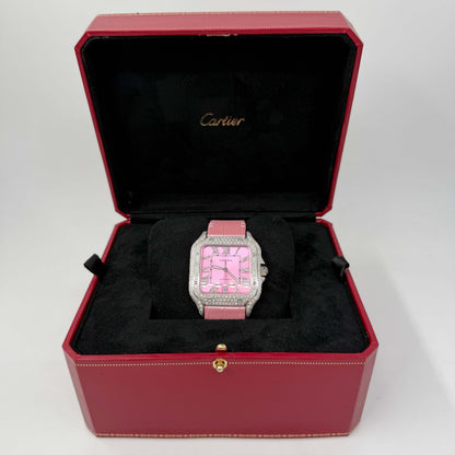 CARTIER SANTOS CUSTOM "PINK" WSSA0018 2026