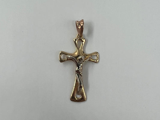 CIONDOLO ORO 18KT TRICOLOR