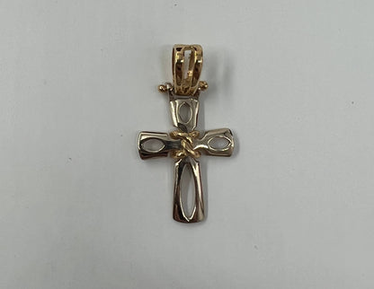 CIONDOLO ORO 18KT BICOLOR