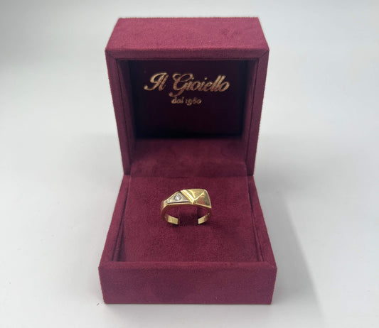 ANELLO IN ORO 18KT BICOLOR