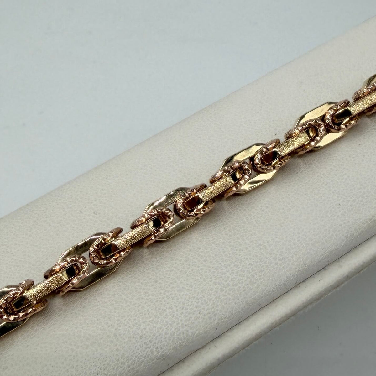 BRACCIALE ORO 18KT GIALLO Maglia Catena 9.43 gr