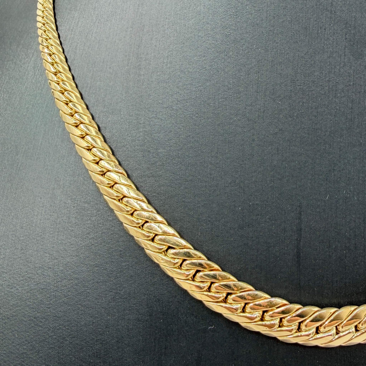 COLLANA ORO 18KT GIALLO Collier Degradè 14.96 gr