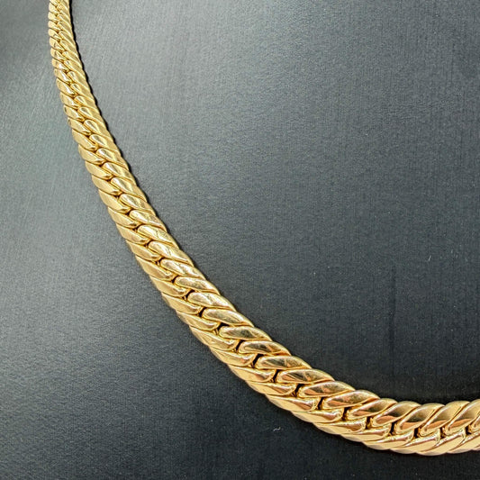 COLLANA ORO 18KT GIALLO Collier Degradè 14.96 gr