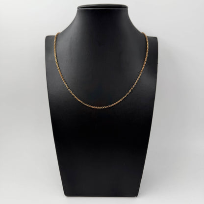 COLLANA ORO 18KT GIALLO Tubolare 5.66 gr