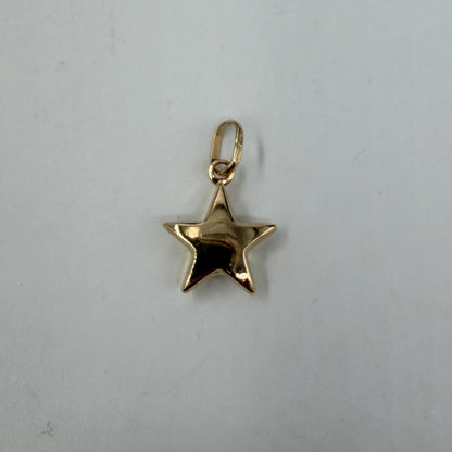 CIONDOLO ORO 18KT GIALLO Stella 1.24 gr