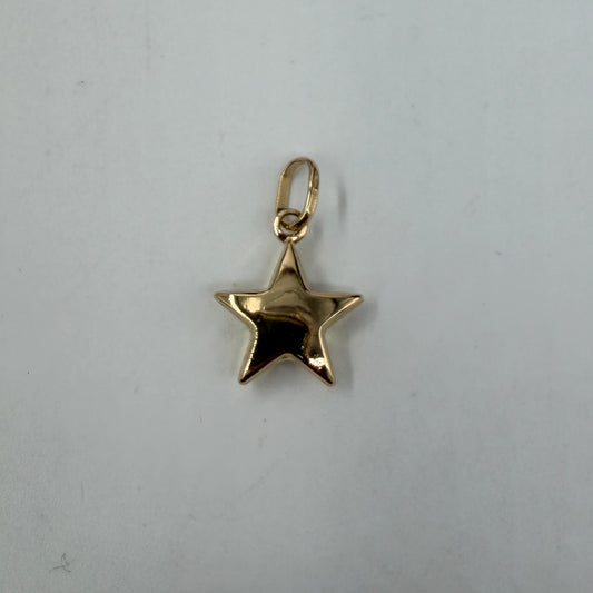 CIONDOLO ORO 18KT GIALLO Stella 1.24 gr