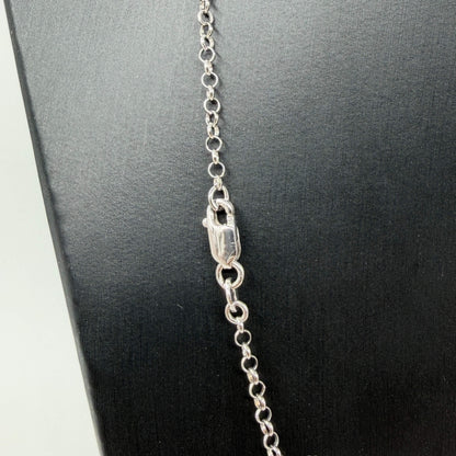 COLLANA ORO 18KT BIANCO Collier Farfalle 11.26 gr