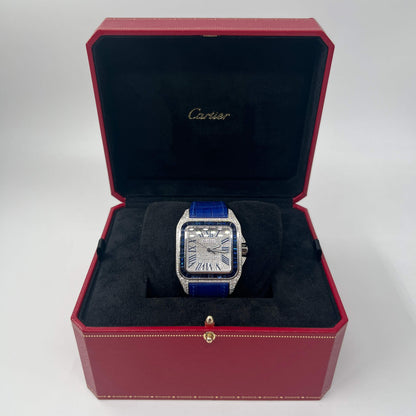 CARTIER SANTOS DIAMANTI E ZAFFIRI