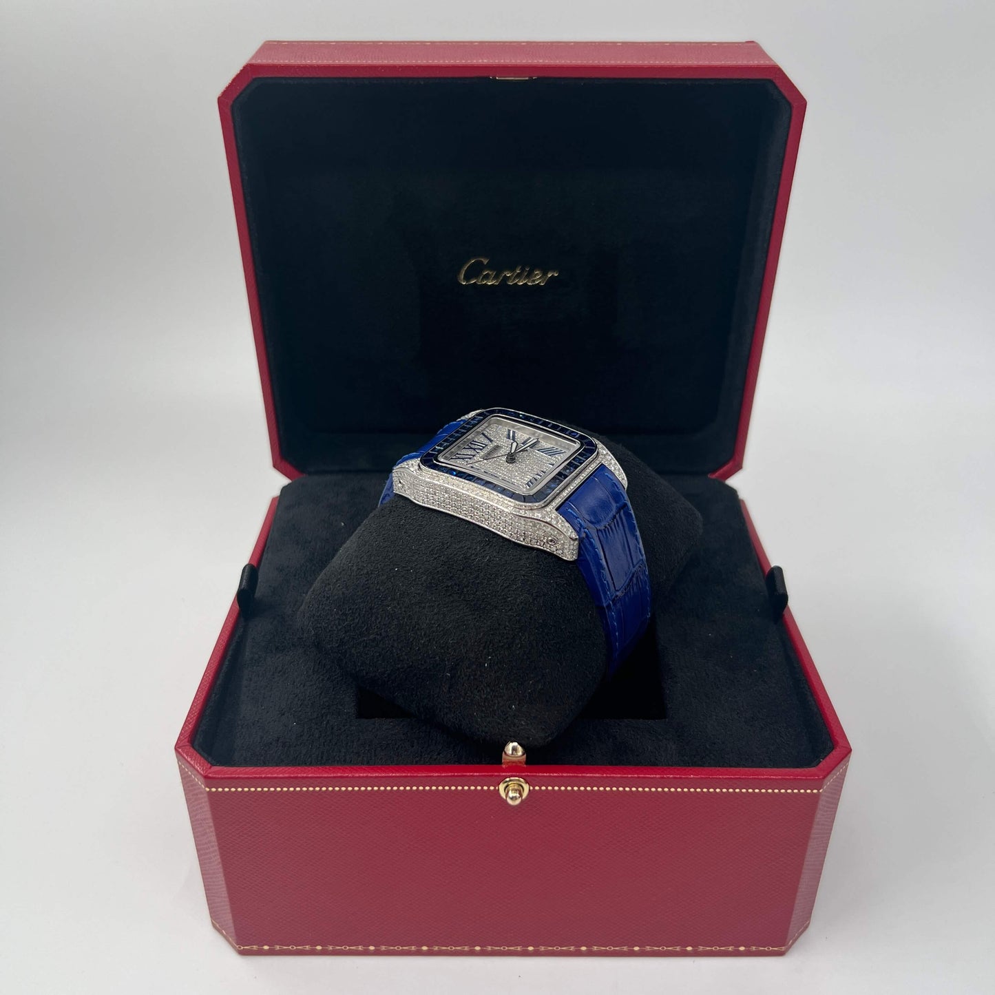 CARTIER SANTOS DIAMANTI E ZAFFIRI