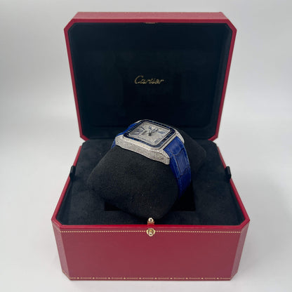 CARTIER SANTOS DIAMANTI E ZAFFIRI