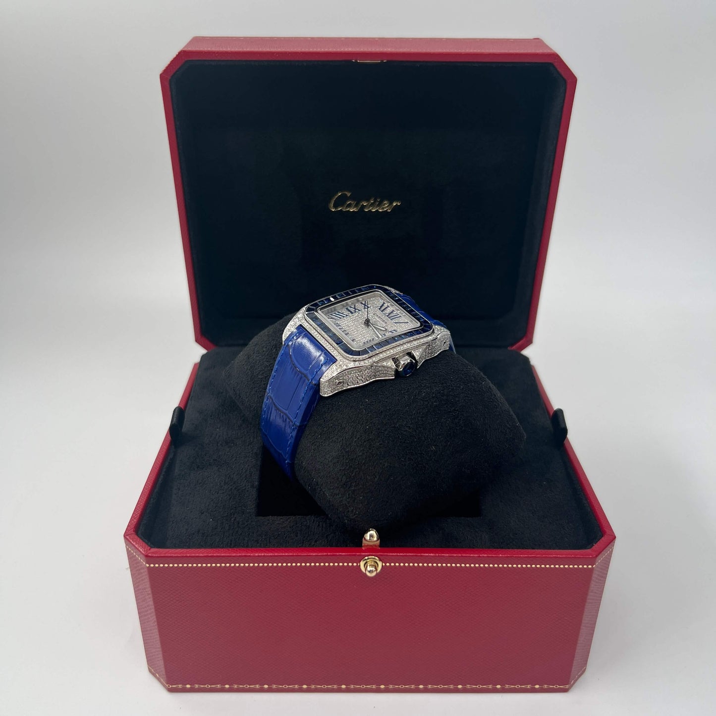 CARTIER SANTOS DIAMANTI E ZAFFIRI