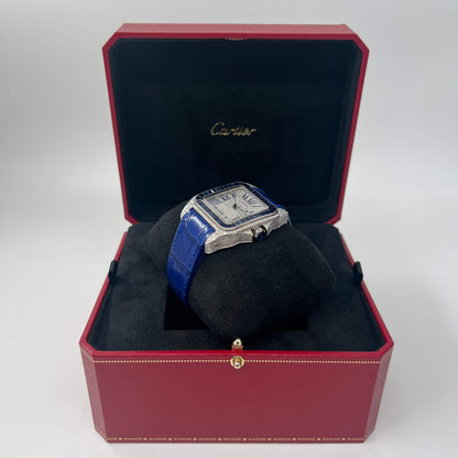 CARTIER SANTOS DIAMANTI E ZAFFIRI