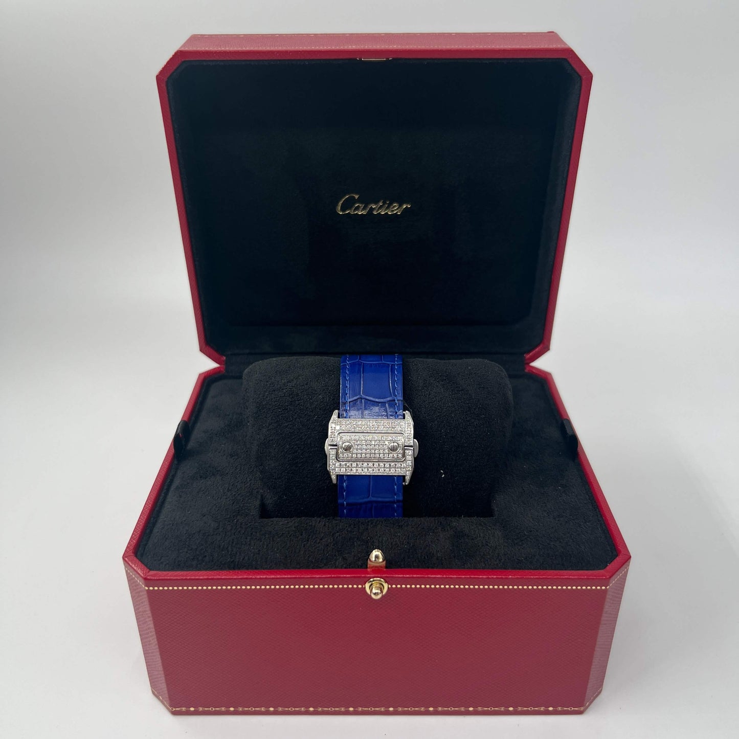 CARTIER SANTOS DIAMANTI E ZAFFIRI