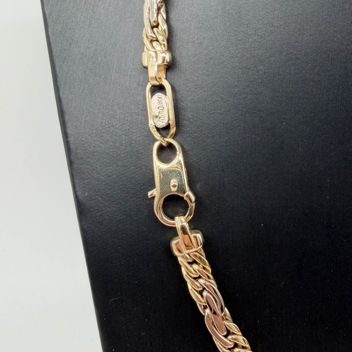 COLLANA ORO 18KT BICOLOR Treccia Degradè 28.91 gr