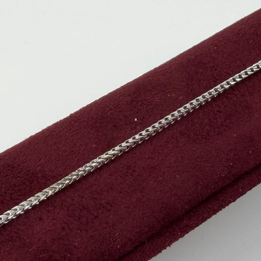 BRACCIALE ORO 18KT BIANCO Tubolare 3.31 gr