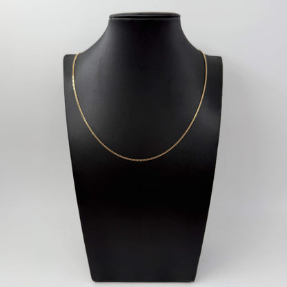 COLLANA ORO 18KT GIALLO Groumette Piatta 5.07 gr