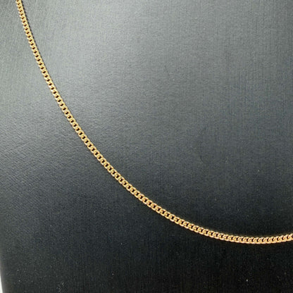 COLLANA ORO 18KT GIALLO Groumette Piatta 5.07 gr