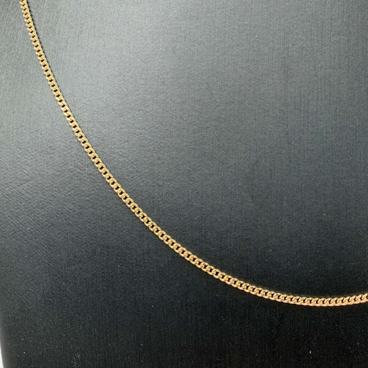COLLANA ORO 18KT GIALLO Groumette Piatta 5.07 gr