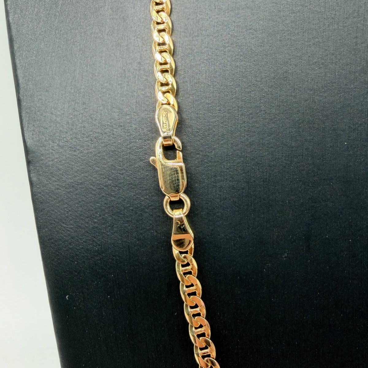 COLLANA ORO 18KT GIALLO Ovale Sbarrato 11.35 gr