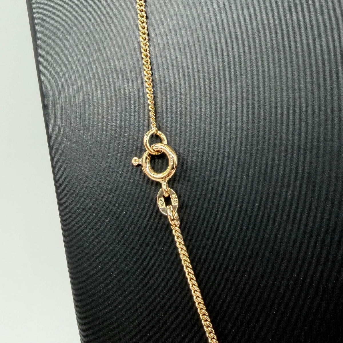 COLLANA ORO 18KT GIALLO Groumette Piatta 4.11 gr