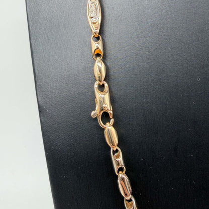 COLLANA ORO 18KT BICOLOR Cilindri 26.72 gr