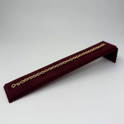 BRACCIALE ORO 18KT GIALLO Corda 4.23 gr